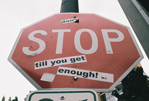 Don't Stop Till You Get Enough