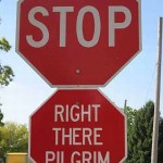 Stop Right There Pilgrim