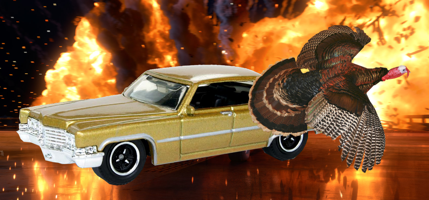 Herbert H Turkey and Exploding Car