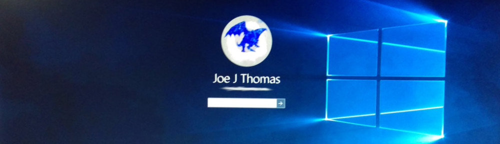 Windows 10 Login Banner