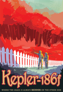 Nasa: Kepler-186f Poster