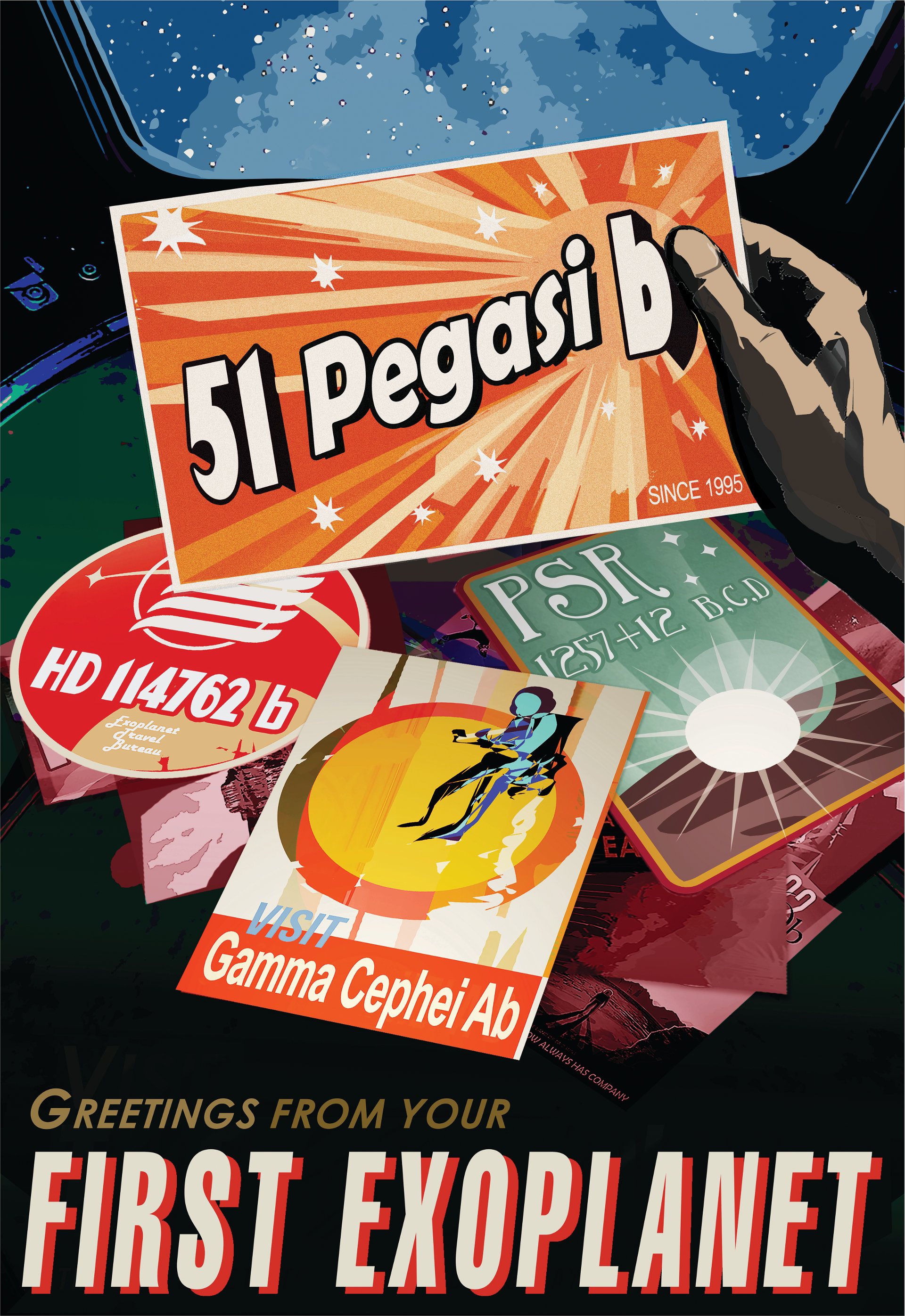 Nasa: Peg-51 Poster