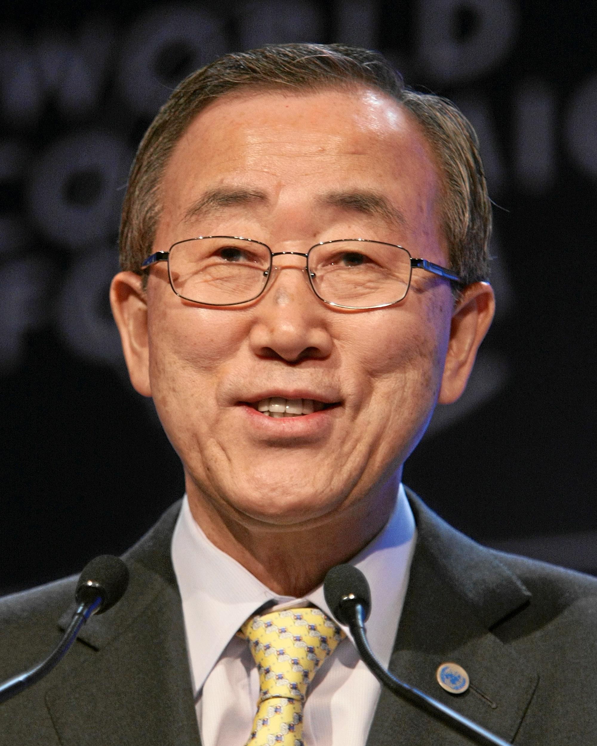 Ban Ki-moon - face