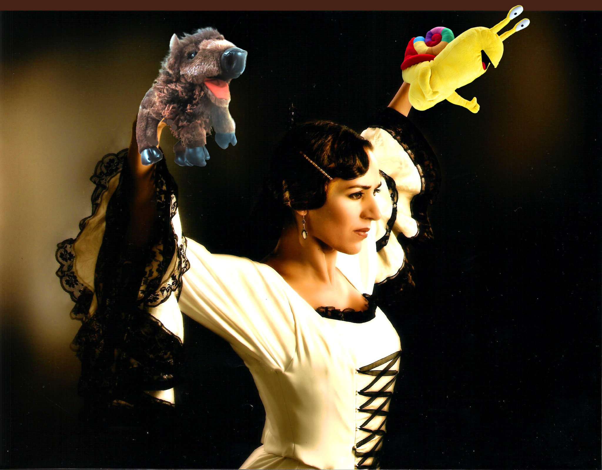 Puppet Flamenco Woman - Bison Snail