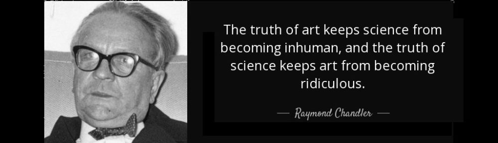 Raymond Chandler quote header