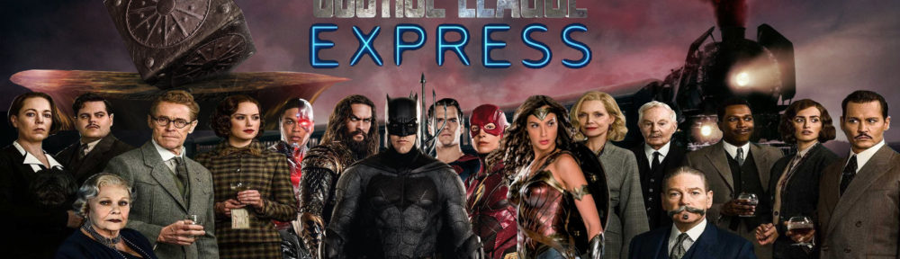 Murder on the Justice League Express - Movie Poster