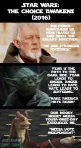 Star Wars 2016 Election: Joe's Dump