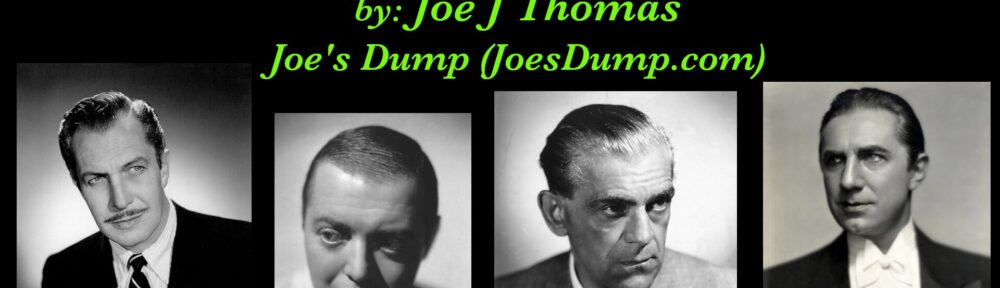 Vintage Horror: Song by Joe J Thomas